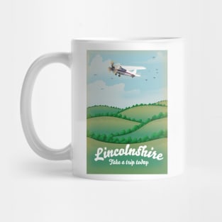 Lincolnshire Rural Travel poster Mug